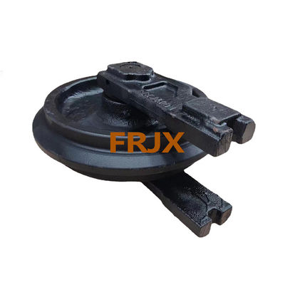 उत्खनन मशीन के अंडरवेरिएज पार्ट्स Sh200 Idler Sh200 ट्रैक रोलर Sh200 Excavator Front Idler