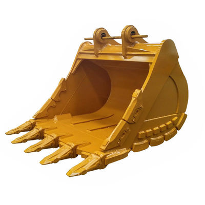 अनुकूलित 600 मिमी चौड़ाई Backhoe Excavator Bucket Rat Tail Bucket With Tiger Teeth 600 मिमी चौड़ाई Backhoe Excavator Bucket